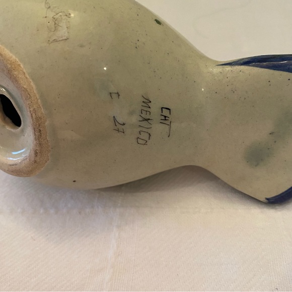 Mexican tonala hand painted bird - Picture 3 of 7